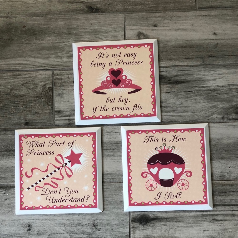 Princess wall art